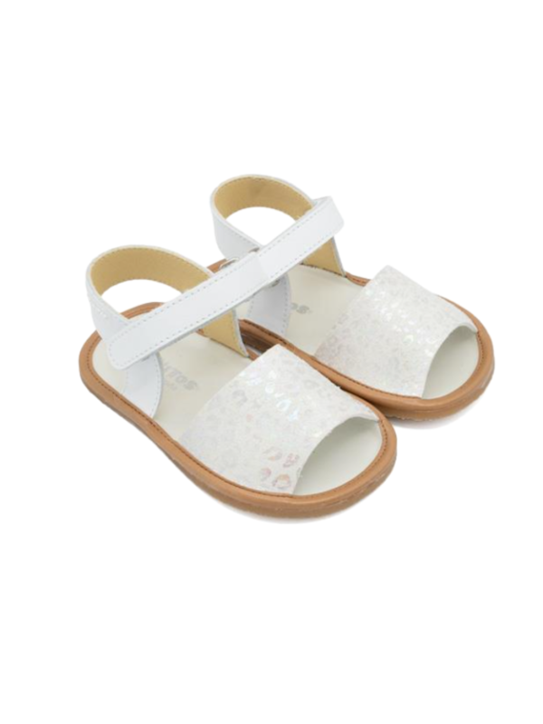 Sandalia Respetuosa Titanitos L560 Playita Blanco