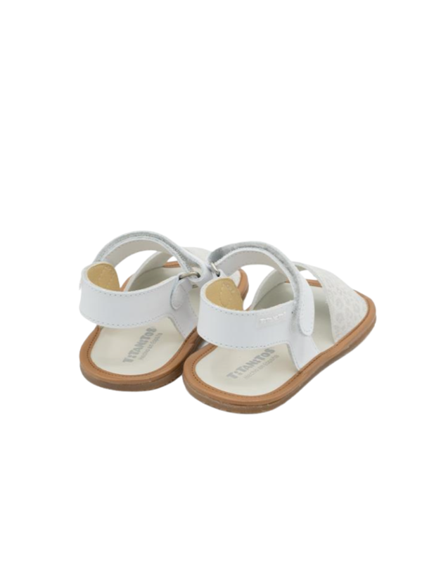 Sandalia Respetuosa Titanitos L560 Playita Blanco