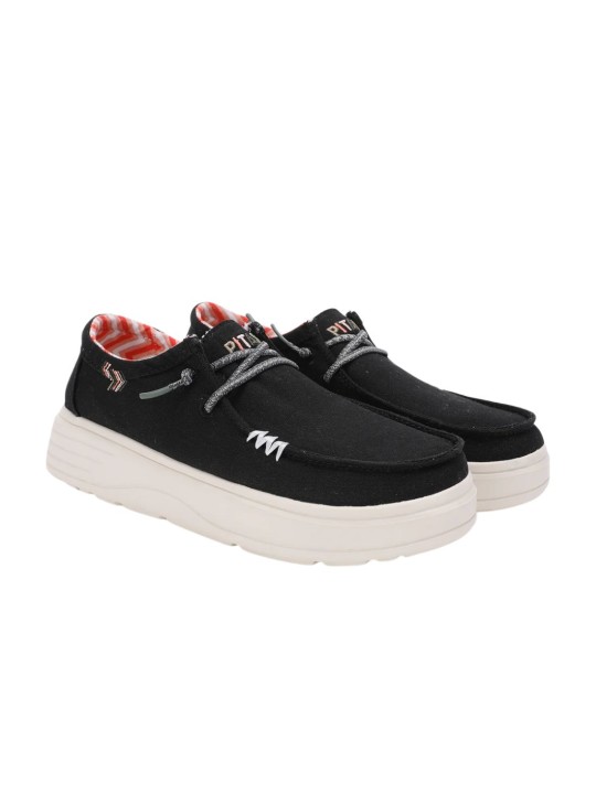 Zapatilla Walk In Pitas Natal Negro