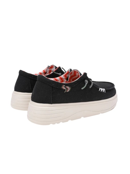 Zapatilla Walk In Pitas Natal Negro