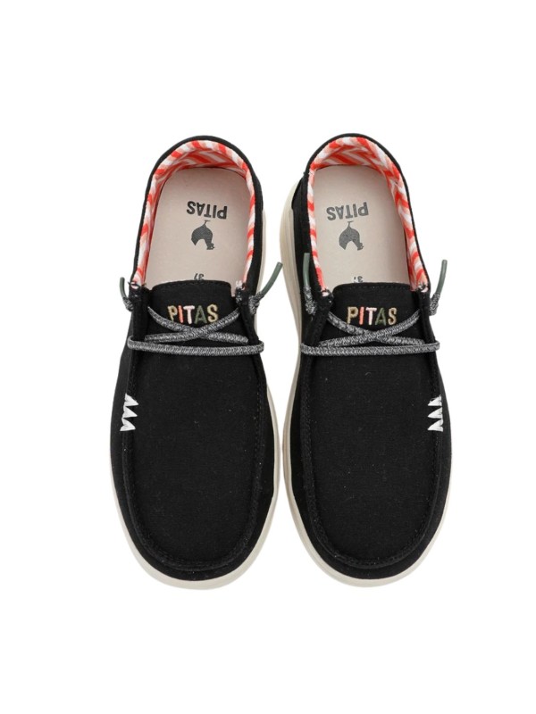 Zapatilla Walk In Pitas Natal Negro