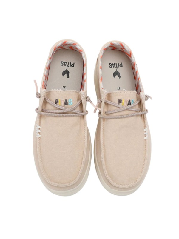 Zapatilla Walk In Pitas Natal Beige