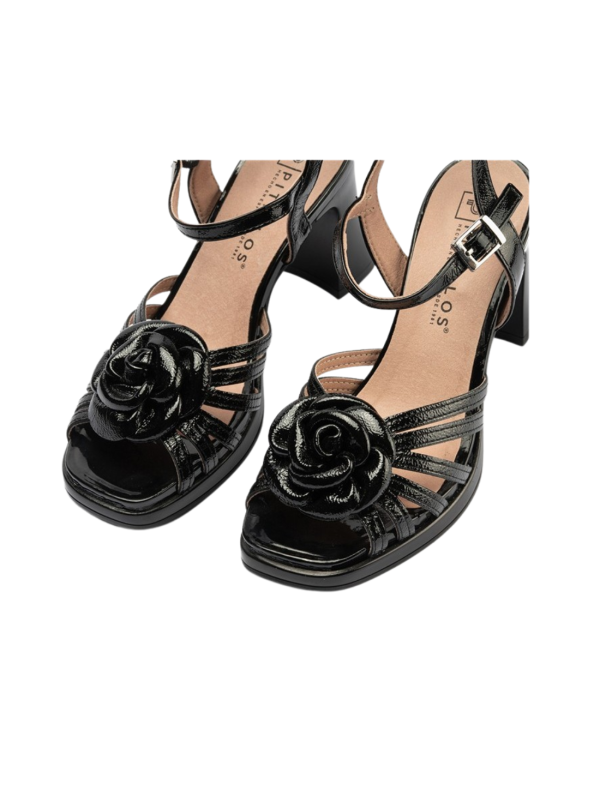 Sandalia Tacón Pitillos 11221 Negro