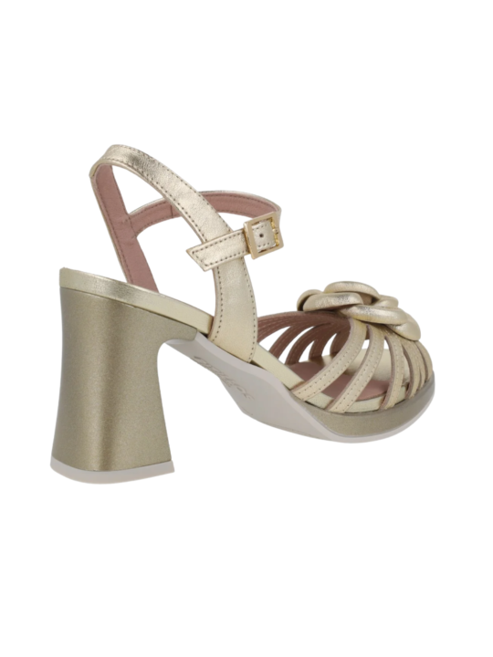 Sandalia Tacón Pitillos 11221 Oro