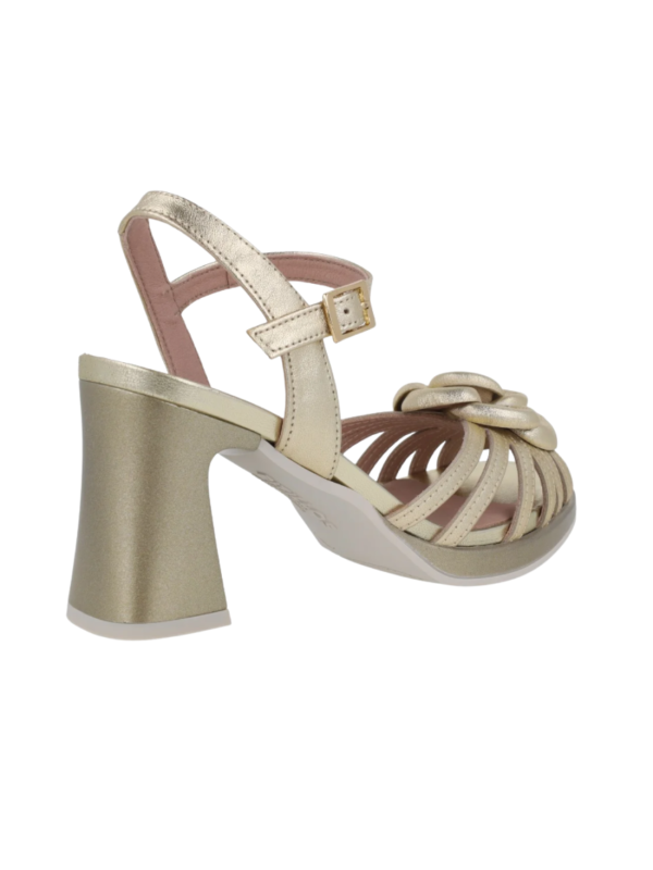 Sandalia Tacón Pitillos 11221 Oro