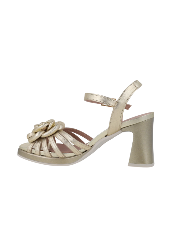 Sandalia Tacón Pitillos 11221 Oro
