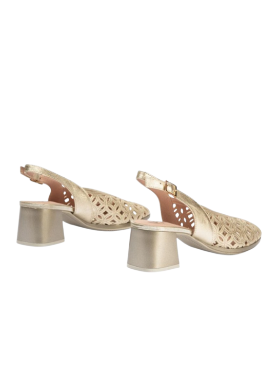 Sandalia Tacón Pitillos 11210 Oro