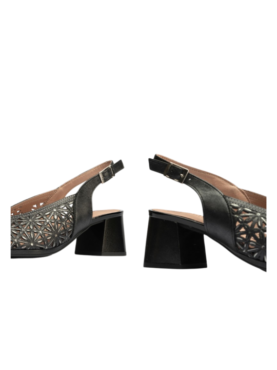 Sandalia Tacón Pitillos 11210 Negro