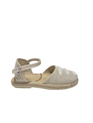 Alpargata Lino Vul-Peques 1001-LC/2 Crudo