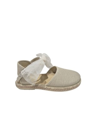 Alpargata Lino Vul-Peques 1001-LC/10 Hielo