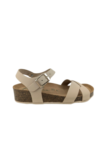 Sandalia Bio Cuña Autenti 7656 Topo