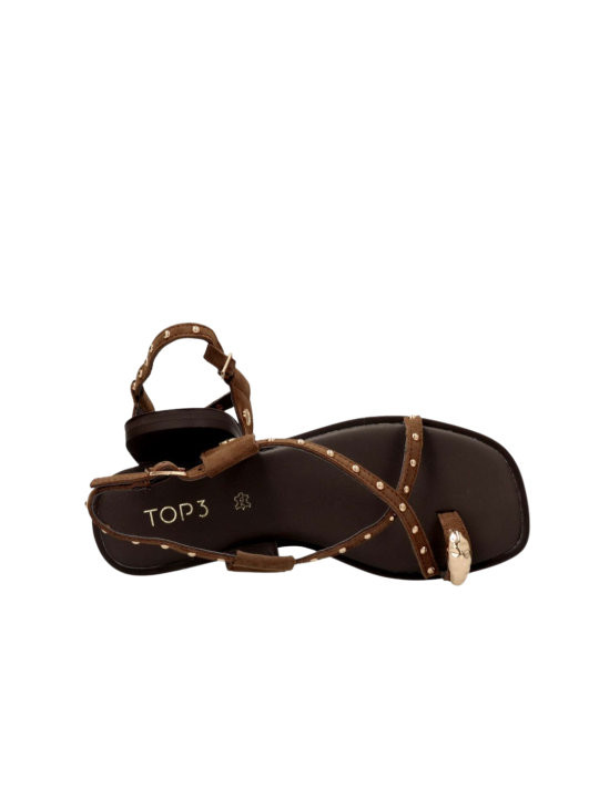 Sandalia Top3 SF1695 Moka