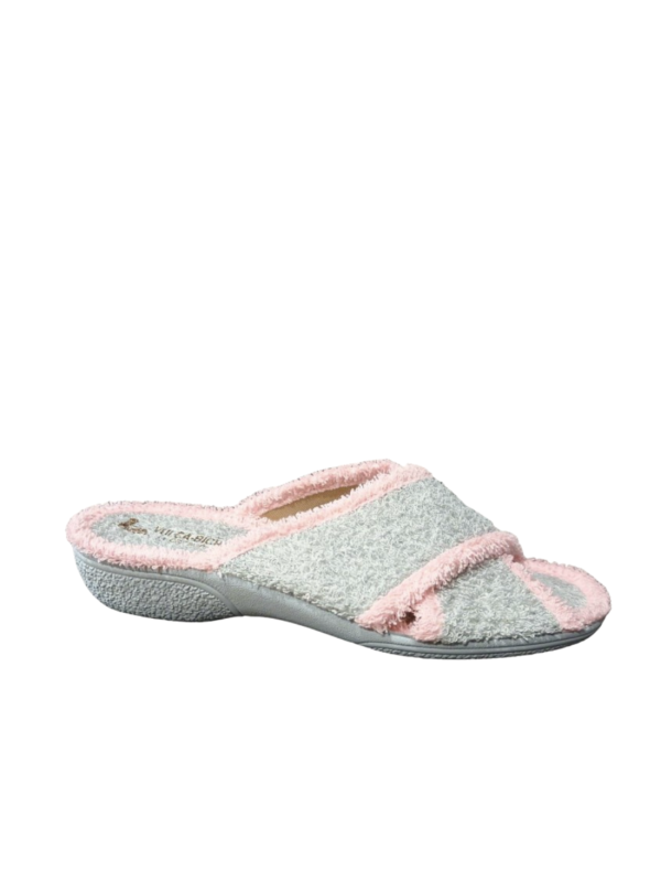 Zapatilla Casa Vulca Bicha 701 Gris Perla