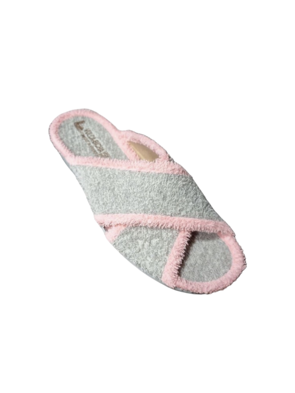 Zapatilla Casa Vulca Bicha 701 Gris Perla