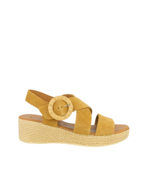Sandalia Cuña Kaola 2110 Whisky