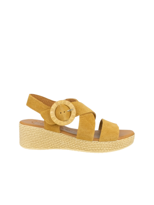 Sandalia Cuña Kaola 2110 Whisky