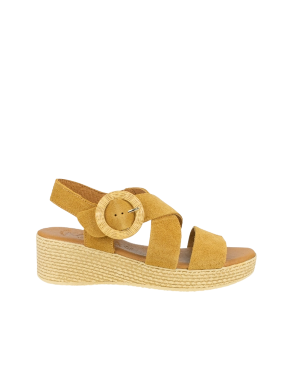 Sandalia Cuña Kaola 2110 Whisky