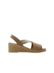 Sandalia Cuña Kaola 1120 Beige