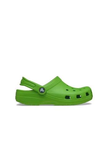 Zueco Crocs Classic Clog K 206991 Grgr Verde