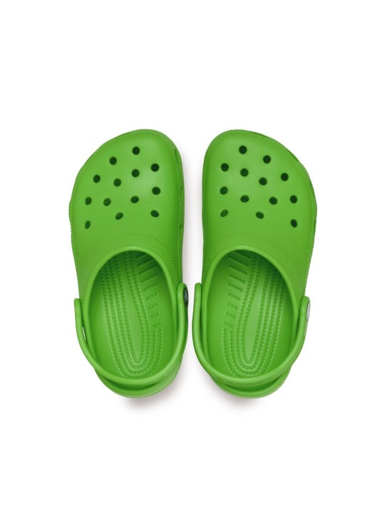 Zueco Crocs Classic Clog K 206991 Grgr Verde