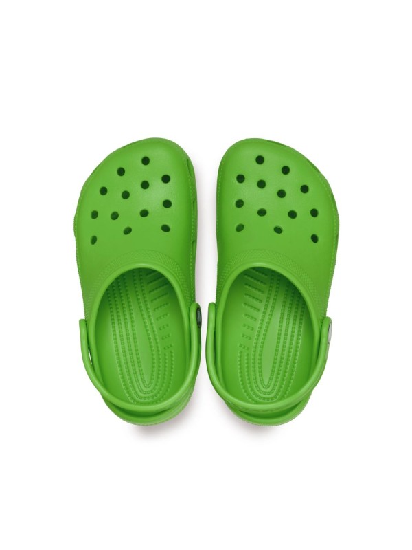 Zueco Crocs Classic Clog K 206991 Grgr Verde