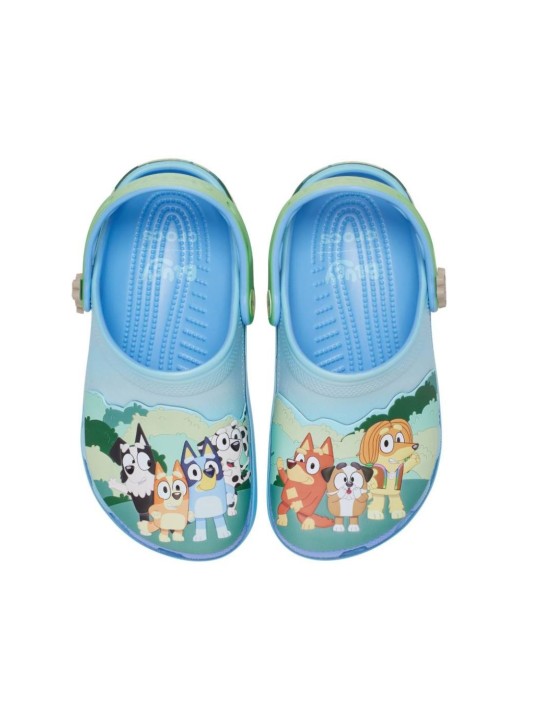 Zueco Crocs Bluey Multi Classic Clot T