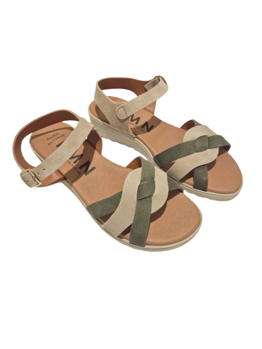 Sandalia KMN 2643 Serraje Kaki