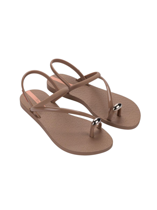 Chancla Ipanema Glam Ring Fem 27378 Marron