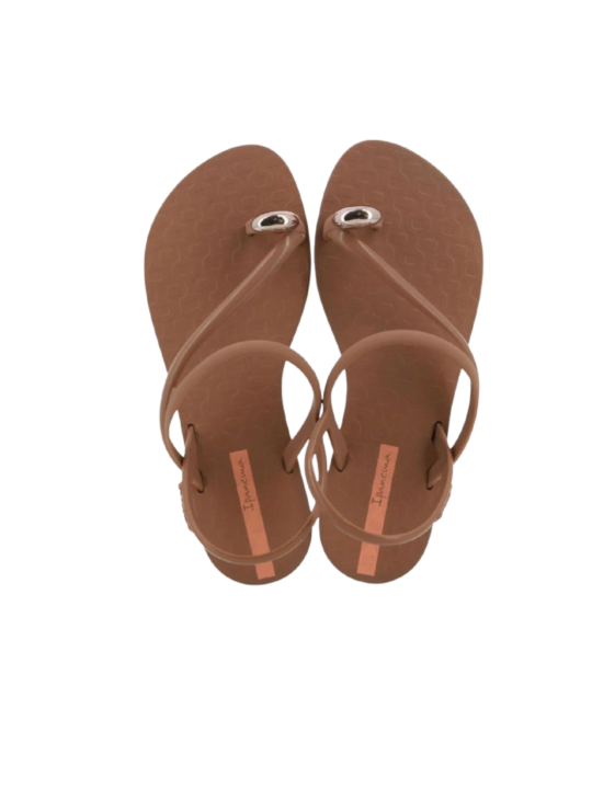 Chancla Ipanema Glam Ring Fem 27378 Marron
