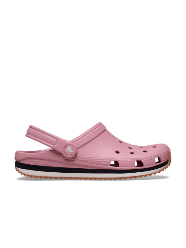 Zueco Crocs Crocband Retro Runner Mauve