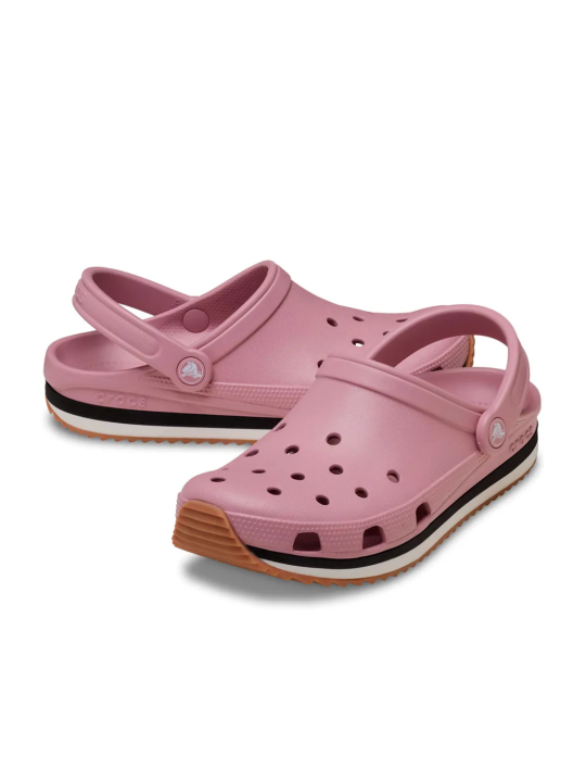 Zueco Crocs Crocband Retro Runner Mauve
