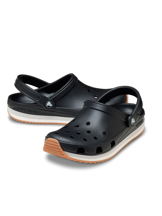 Zueco Crocs Crocband Retro Runner Negro