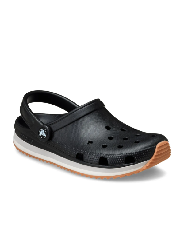 Zueco Crocs Crocband Retro Runner Negro