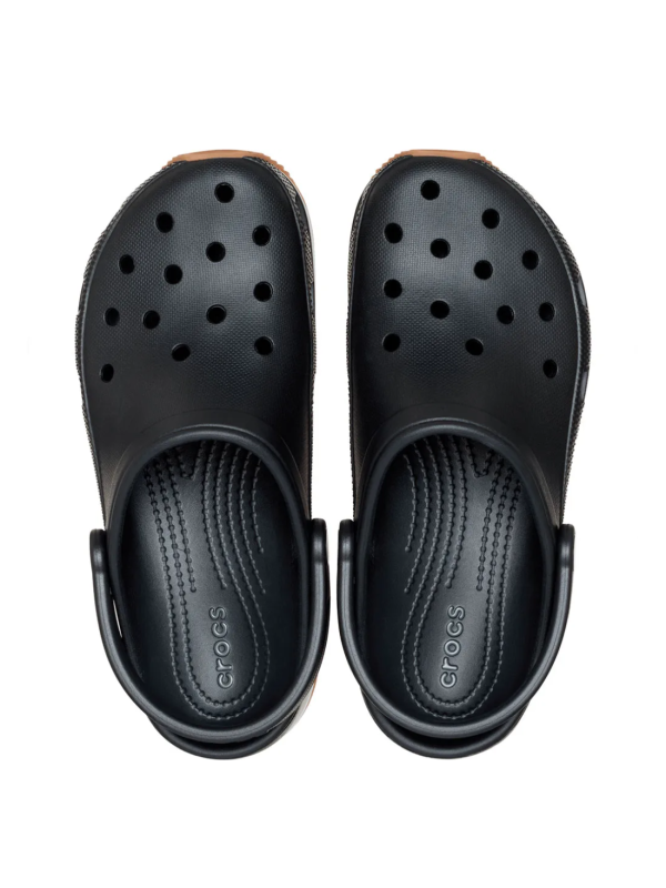 Zueco Crocs Crocband Retro Runner Negro