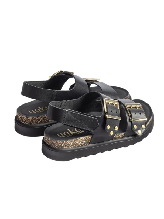 Sandalia Bio Yokono Tunez-261 Negro