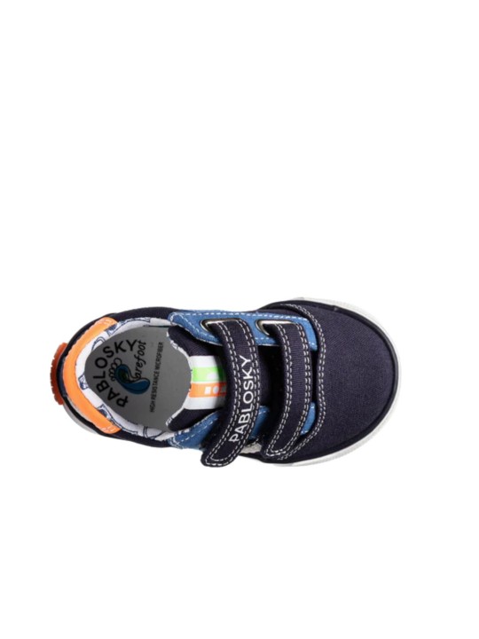 Zapatilla Lona Pablosky 984620 Marino