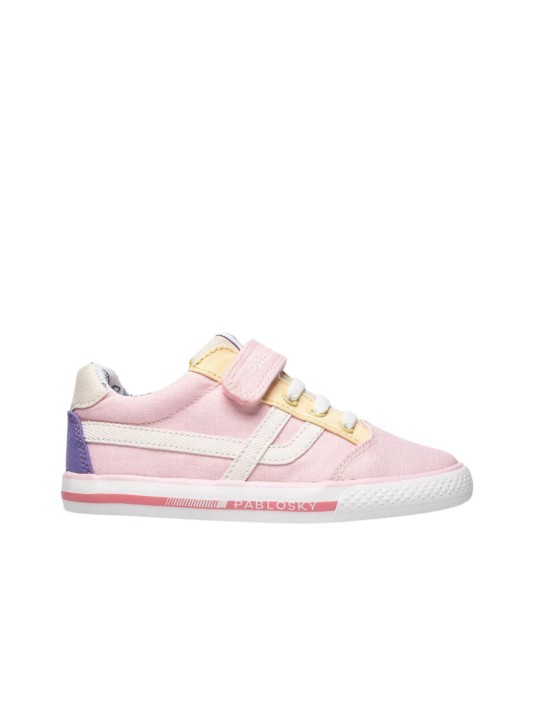 Zapatilla Lona Pablosky 984970 Rosa

