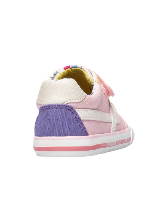 Zapatilla Lona Pablosky 984970 Rosa