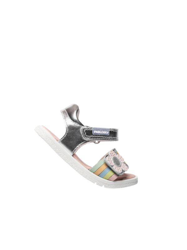 Sandalia Pablosky 073250 Plata