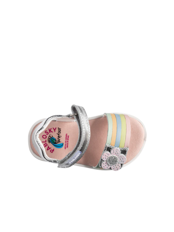Sandalia Pablosky 073250 Plata