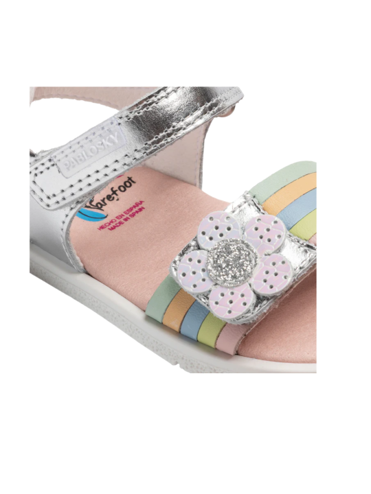 Sandalia Pablosky 073250 Plata