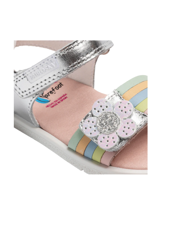 Sandalia Pablosky 073250 Plata