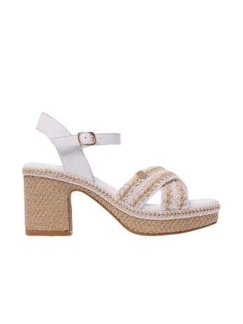 Sandalia Popa  Melia Yute Blanco