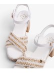 Sandalia Popa  Melia Yute Blanco