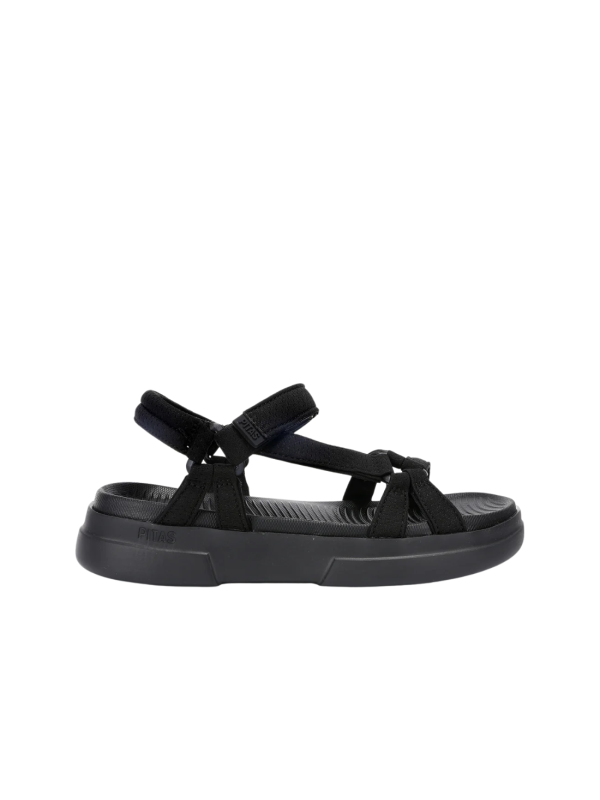 Sandalia Walk In Pitas Claire Negro
