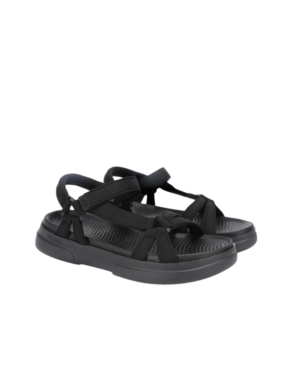 Sandalia Walk In Pitas Claire Negro