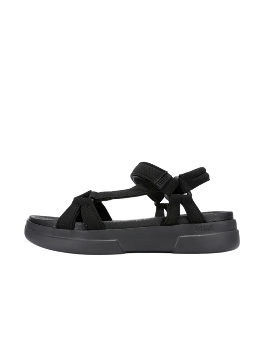 Sandalia Walk In Pitas Claire Negro