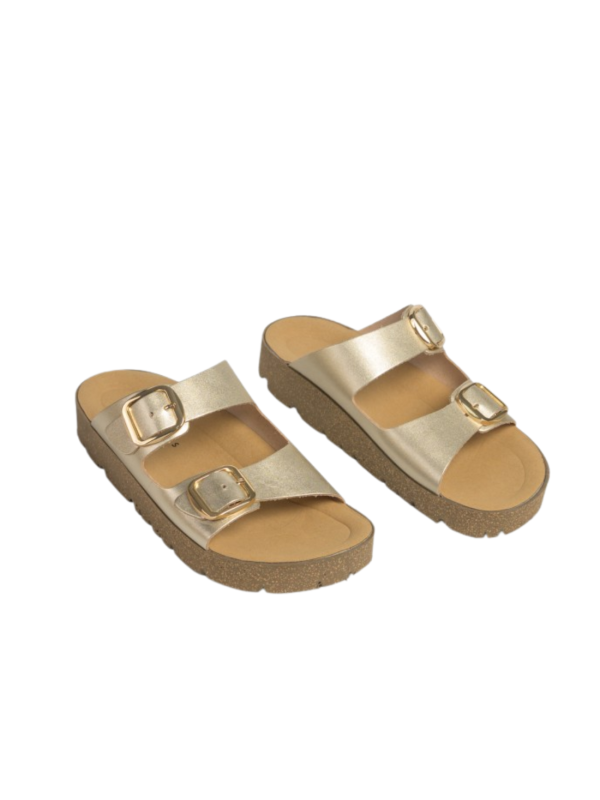 Sandalia Ibizas Tulum Oro