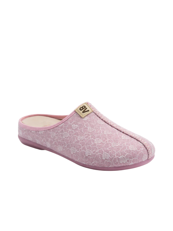 Zapatilla Casa Vulca Bicha 4391 Corazón Malva