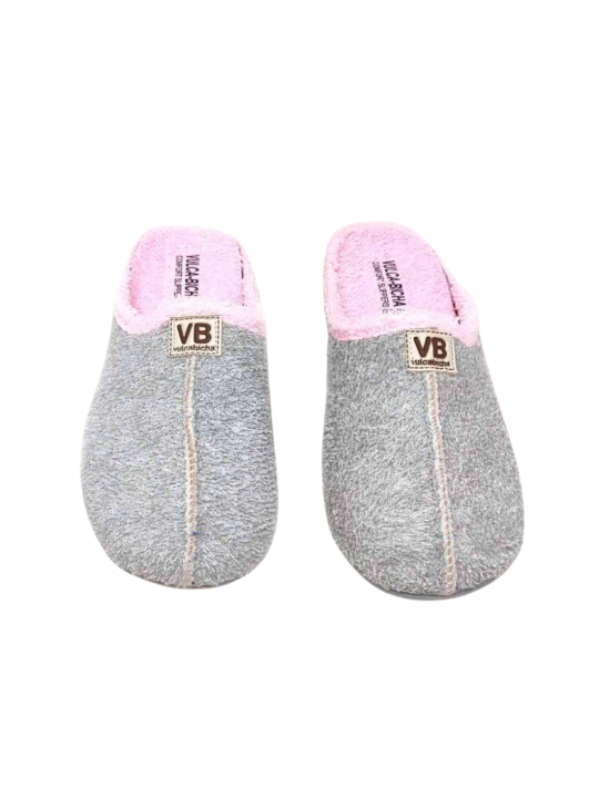 Zapatilla Casa Vulca Bicha 4390 Gris Perla